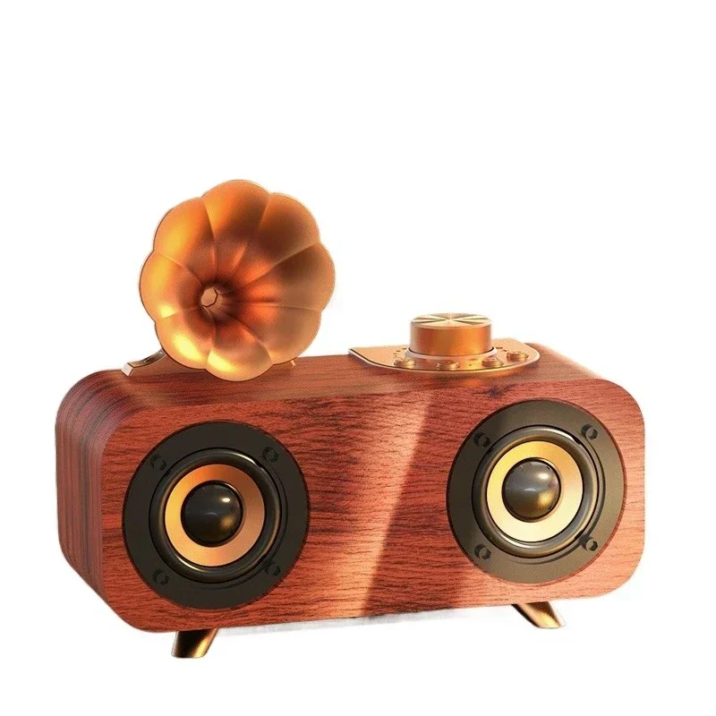 

Vintage audio, nostalgic phonograph, subwoofer, high volume, dual speakers, stereo surround