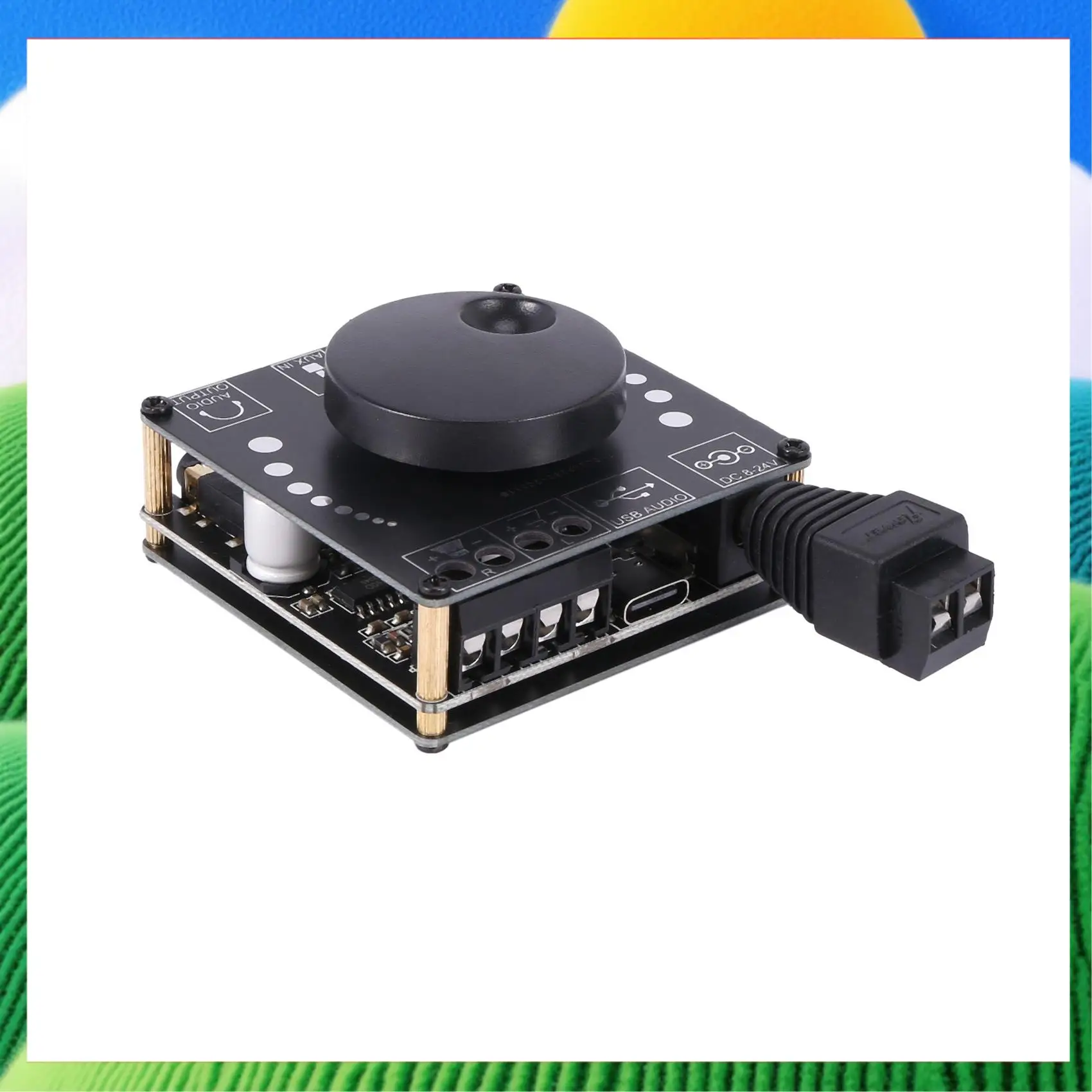 

3X XY-AP50L Mini Bluetooth 5.0 50W+50W Wireless Audio Power Digital Amplifier Board Stereo Amp 3.5MM AUX USB APP-ABPS