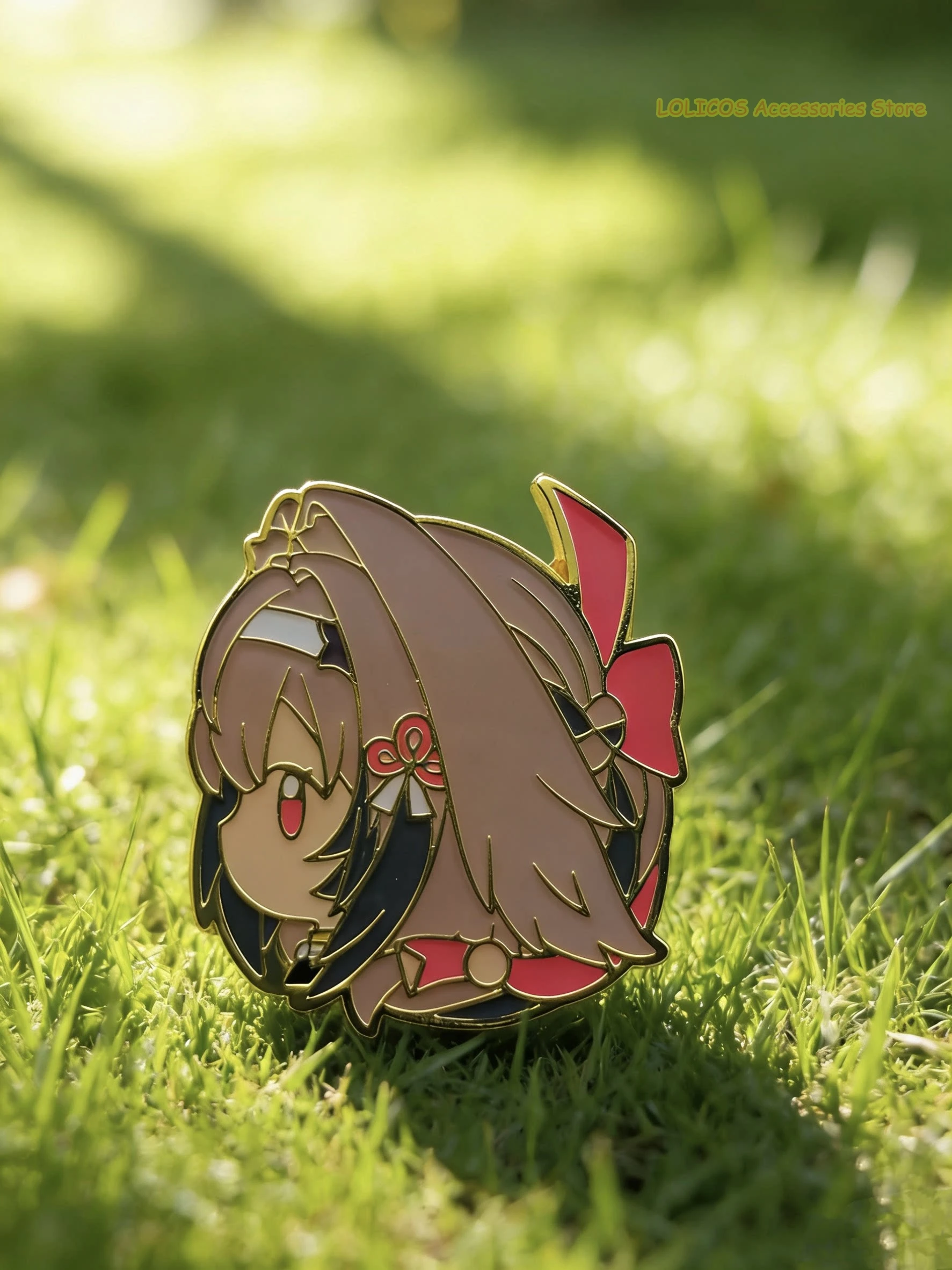 Anime Zenless Zone Zero Sunna Ye Shunguang Vivian Banshee Badge Brooch Pin Collection Game Cosplay Backpack Pendant view 3