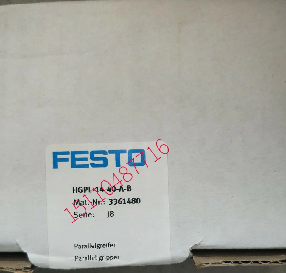 FESTO Festo Parallel Air Claw HGPL-14-40-A-B 3361480 Brand New Genuine.