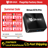 BMAX B7A Pro Mini Pc AMD Ryzen 5 7430U Processor AMD Radeon Graphics 16GB RAM 512GB SSD Windows 11 USB HDMI Type-C mini pc