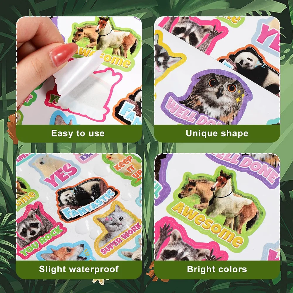 Rollo De Pegatinas De Animales Para Niños, Etiquetas De Sello De Palabras Bonitas Para Recompensa Escolar Juguetes De Regalo Para Ninos Decoracion Diy Pegatinas De Dibujos Animados 2 5 Piezas 500 Cm Rollo De Pegatinas De Animales Para Niños, Etiquetas De Sello De Palabras Bonitas Para Recompensa Escolar Juguetes De Regalo Para Ninos Decoracion Diy Pegatinas De Dibujos Animados 2 5 Piezas 500 Cm