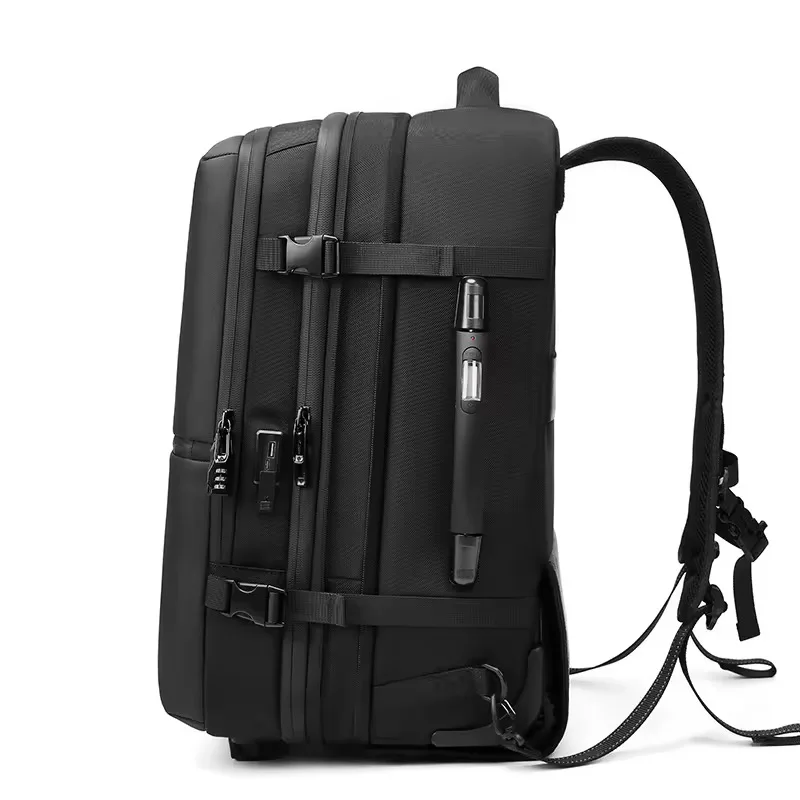 16" Multifunktions-Kompressionsrucksack Unsichtbarer Schlepper Business-Rucksack Große Kapazität Wasserdichte Reisetasche Koffer Luftpumpe