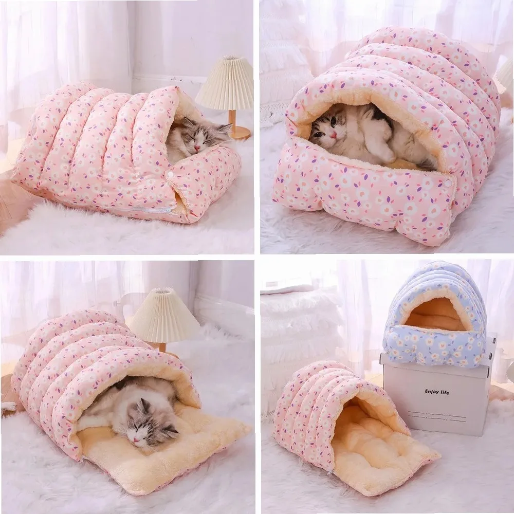 

Cats Beds Warm Winter Pet Supplies Accessories Bed Products Goods Houses and Habitats Cushions Kitten Things Accessory Puppy Bed