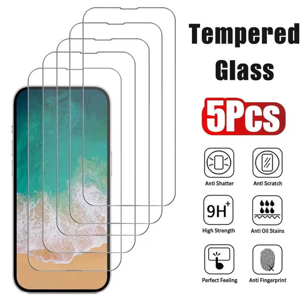 

Tempered Glass For Poco X6 X7 F7 F6 Pro F5 X5 X3 NFC Screen Protectors Poco M7 M6 M5 Pro 5G C65 C55 C61 M5S HD Protective Glass