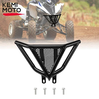 Front Rear Bumper Steel Exterior Frame Protector Grab Bar for Yamaha Raptor 700 700R 2006-2025 Frame Protector for YFM700 700R