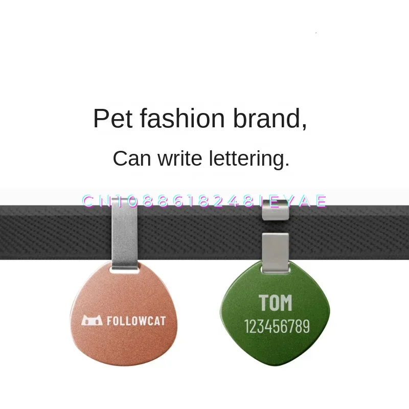 Customization Dog Tag Laser Engraving Pet Tag Dogs Accessories Cat Collar Accessories 2pcs  Puppy Accessories  Lacos Para Pet