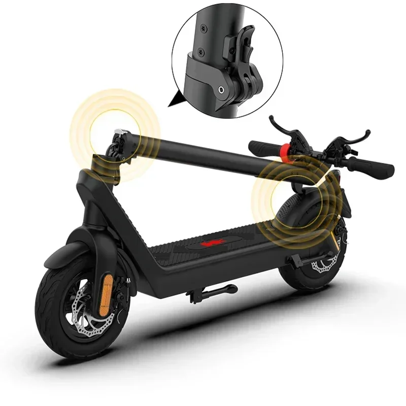 

Long Range 500W Powerful Dual Drive Electric Scooters Electr 10inch