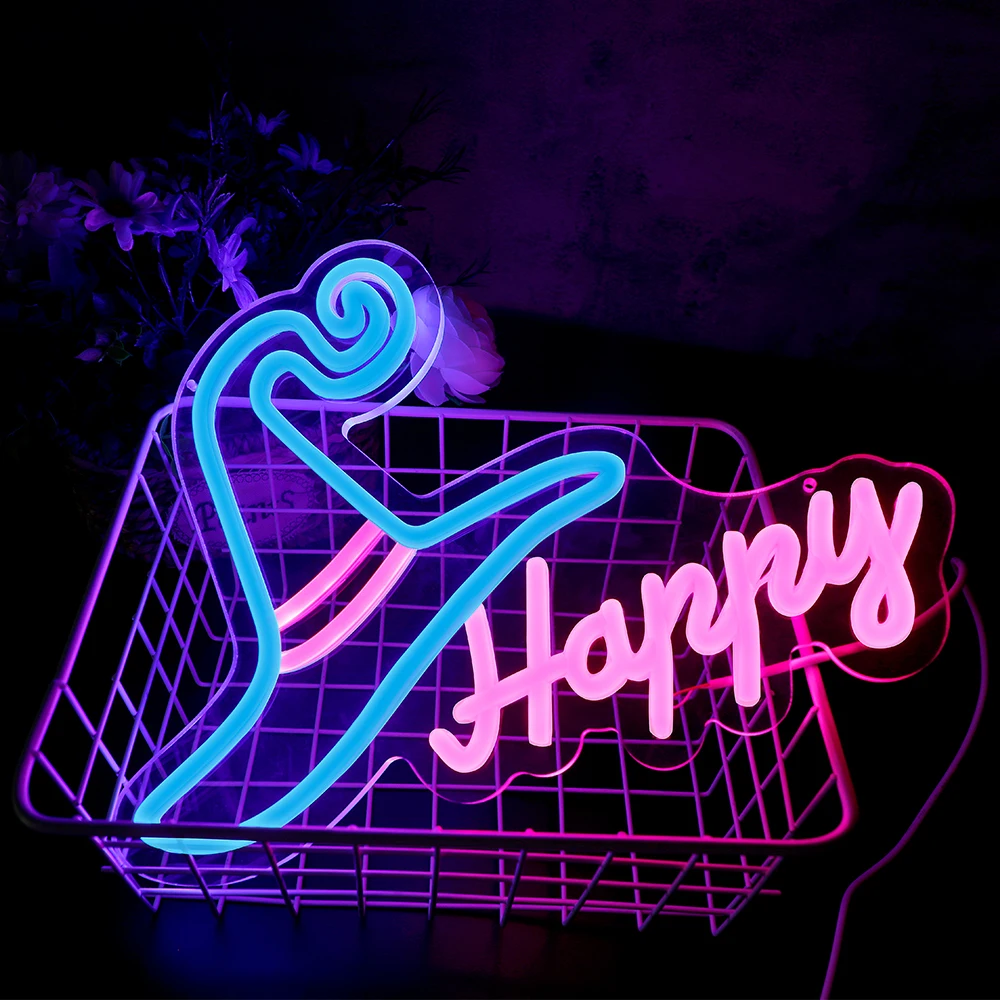 Witch Hat Shaped Led Neon Sign Lights for Bedroom Halloween Party Lights Indoor Home Party Bedroom Kids Room Decorations