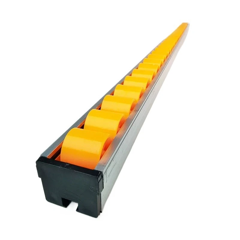 Woodworking Flow Roller Track Aluminum Alloy Fluent Rail Sliding Strip 0.6m-1m for Workshop Push Saw Edge Banding Equipment