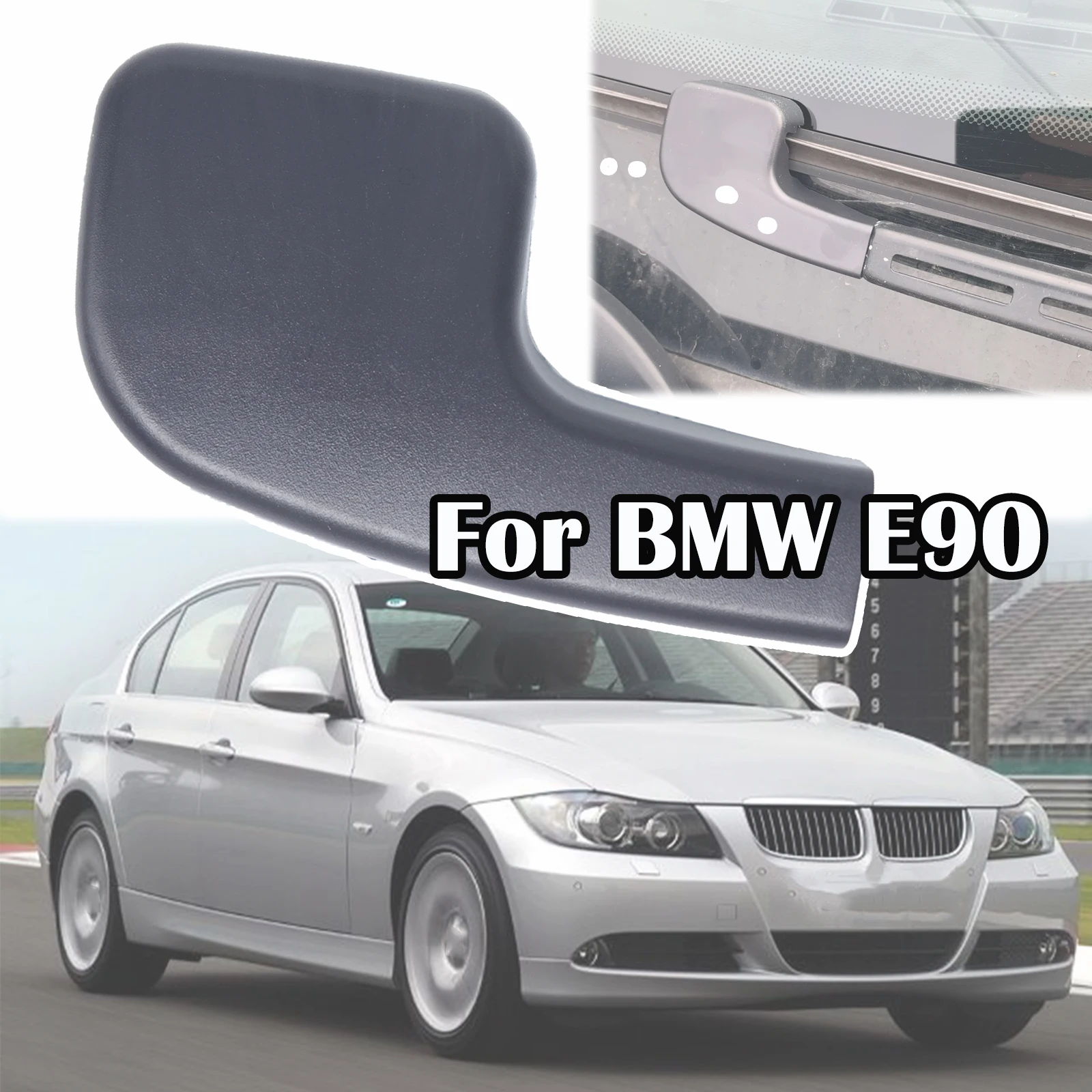 

Front Windscreen Wiper Arm Nut Rocker Cap Bolt Cover For BMW E90 316i 318i 320d xDrive 323i 325i 330d 330xd 335d M3 2007 - 2011