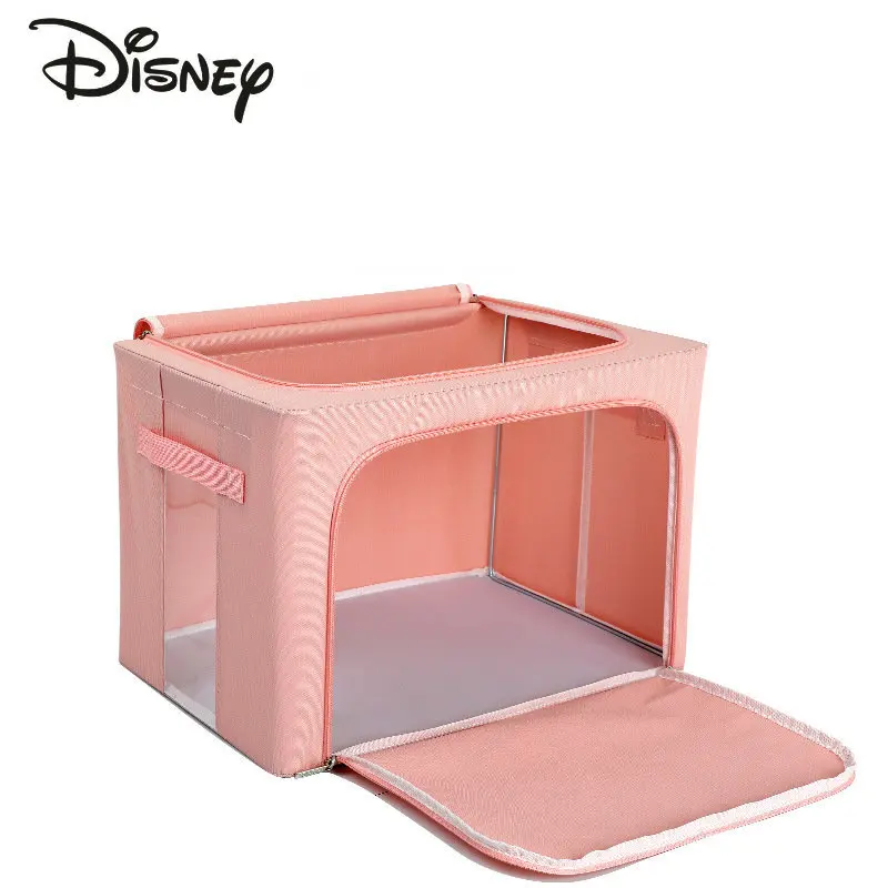 Disney Minnie\'s New Home Storage Box Fashionable and High Quality Moving Luggage Storage Bag Cartoon Large Capacity Storage Box