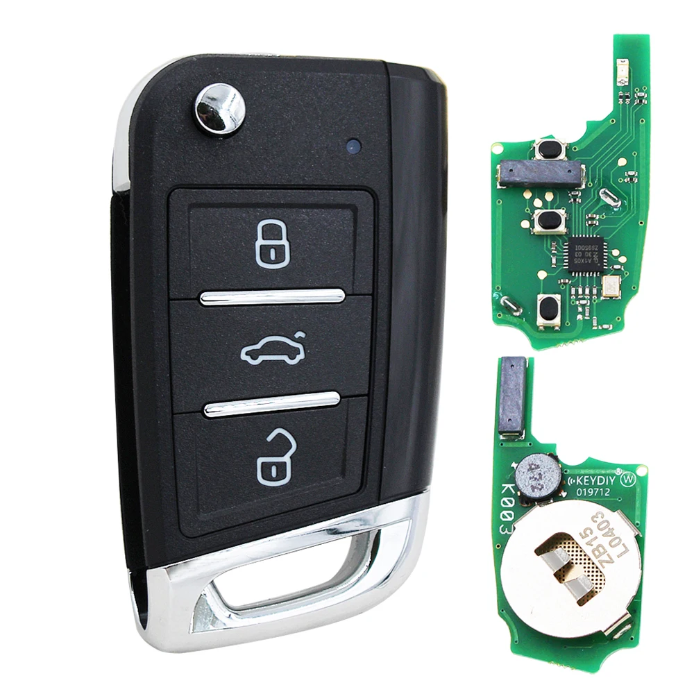 KEYDIY 3 Button B NB ZB Series B15 NB15 ZB15 Universal KD Remote Car Key MQB Style for KD900 KD900+ URG200 KD-X2 Mini KD