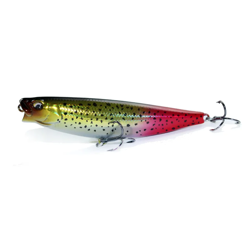 1PCS Topwater Floating Pencil Wobblers 5g 10g Bass Lure Stickbait Snakehead Professional Artificial Hard Bait