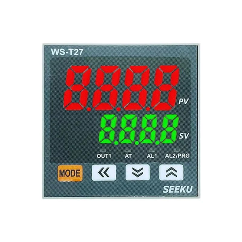 SEEKU T270 72x72mm PID Temperature Controller 32-Segment Programmable RS485 Multiple Output Options Heating Control