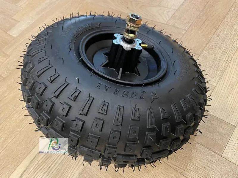 14.5 inch Double Axles Brushless fast speed Scooter Hub Motor Wheel with 145/70-6 tire phub-145x