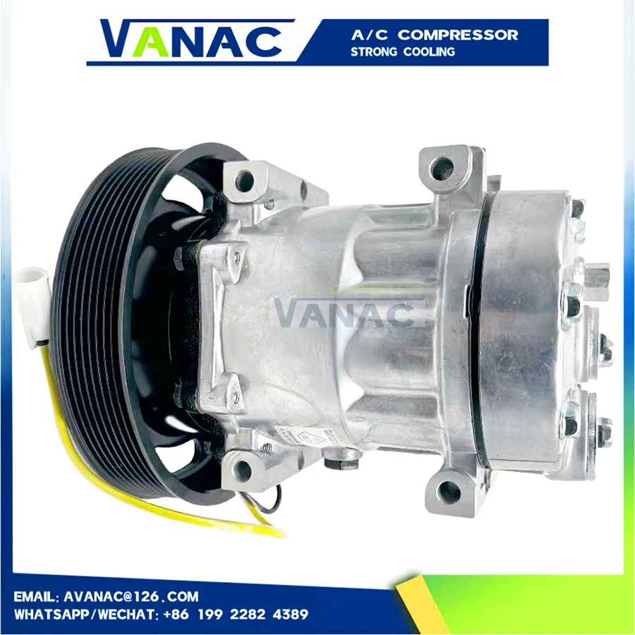 Sanden 5404 4326 4326U 300-4736 330-2414 206RD53M 20721587 20-04326 03-1201 AUTO Air Conditioning AC Compressor for Volvo / VW