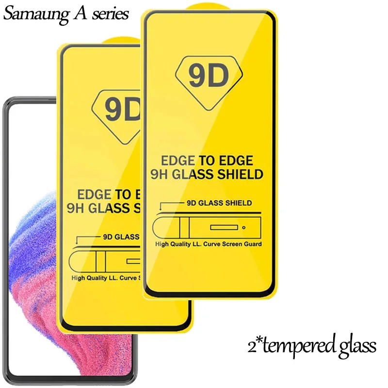 mica/lamina samsung a 54, screen protector for samsung a73 a14 a24 galaxy a53 5g protective tempered glass samsung a52 a52s camera lens film samsung