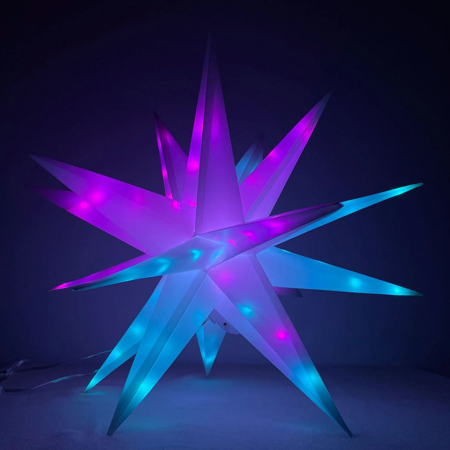 Smart LED RGB Star Light - BT APP Control USB Music Night Lamp - Magic Color Point Decor for Home, Garden, Office