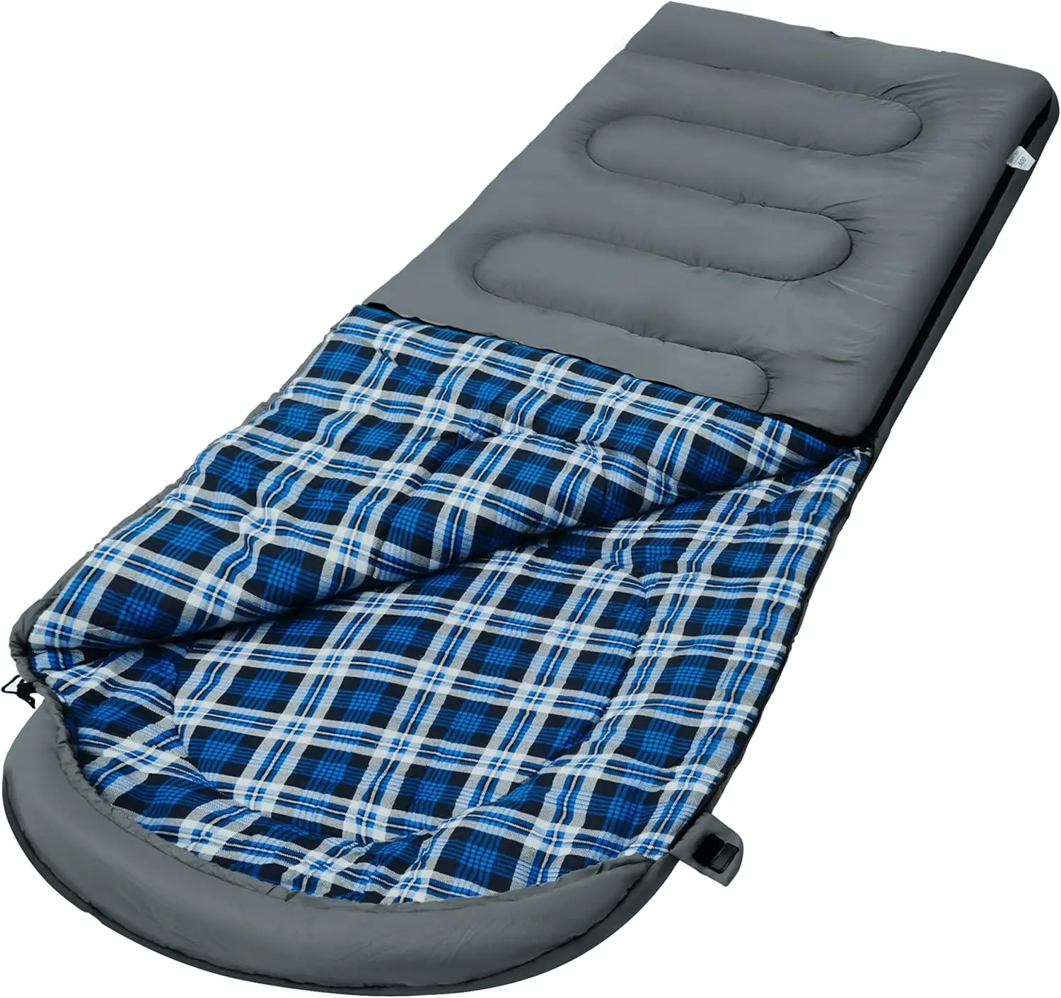 

Легкий компактный спальный мешок, 59 ° F/32 ° Ультралегкий флисовый чехол для рюкзака, кемпинга, походов - портативный и водонепроницаемый