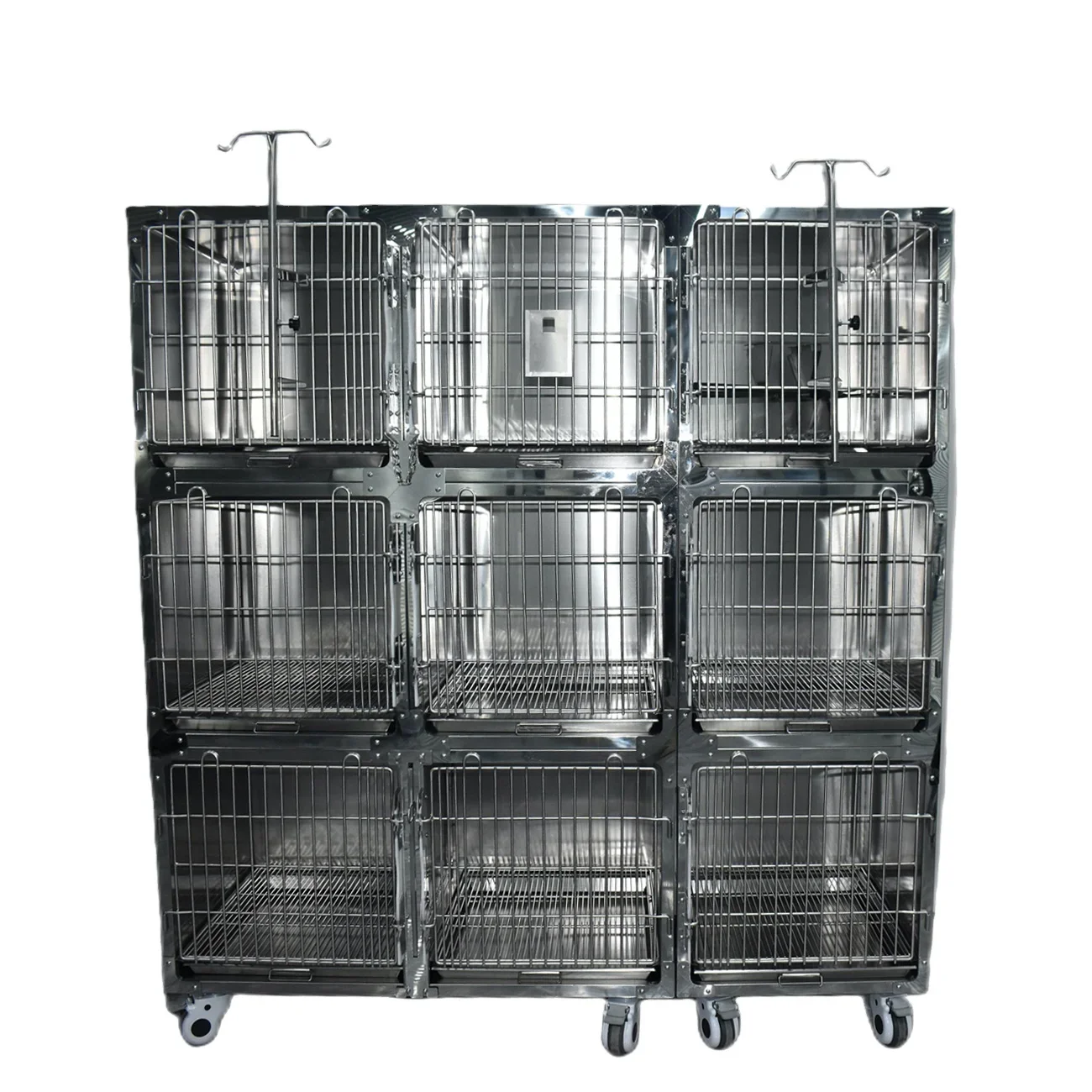 Brand New Dog Cages and Crates Metal Kennel Stainless Steel Vet Dog Cage Used Veterinary Clinic Cages for Dogs with Best Quality