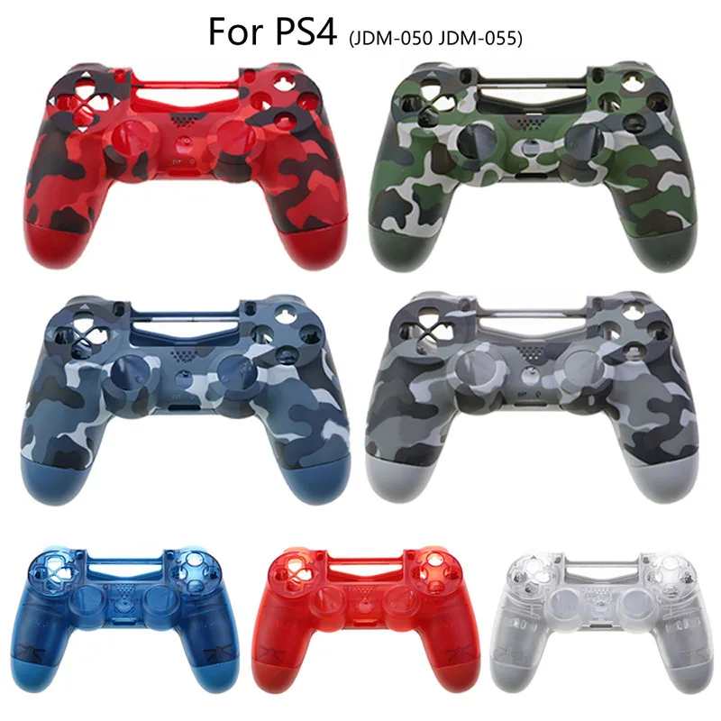 YUXI 1 pieza de carcasa completa DIY de alta calidad para PS4 5,0 piezas de repuesto del controlador Joystick JDS-050 055 JDM 050 JDM 055