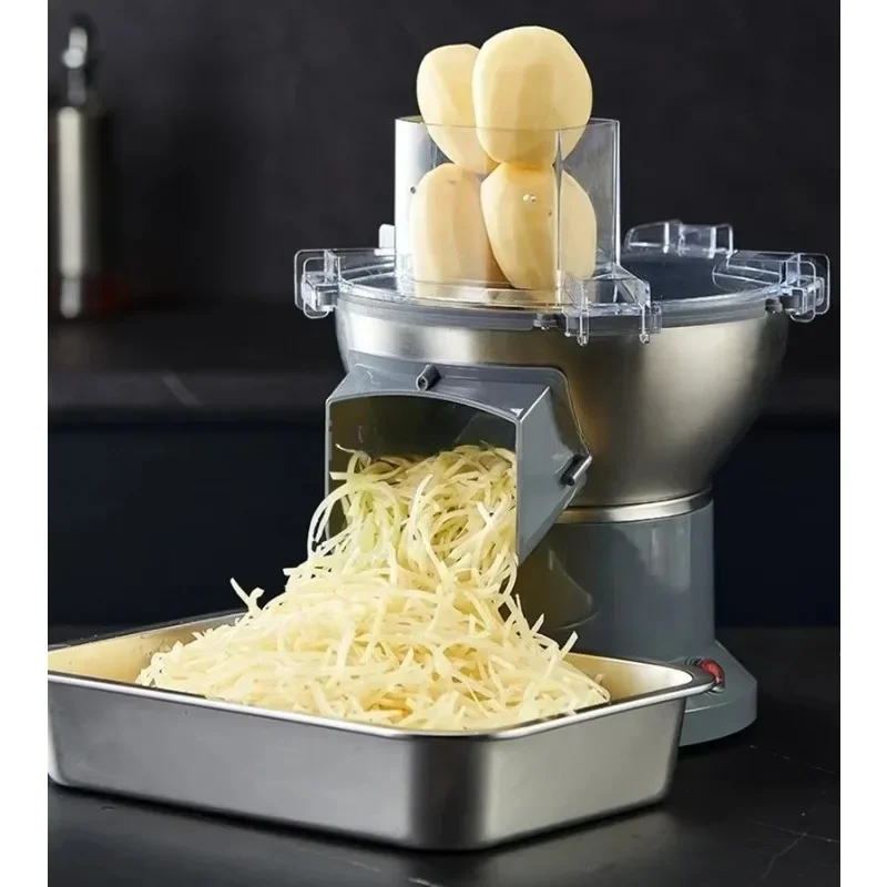 Suitable for4-in-1 Vegetable Slicer Machine, Electric Food Chopper for Kitchen Household/Commercial Use Commercial-Grade Efficie