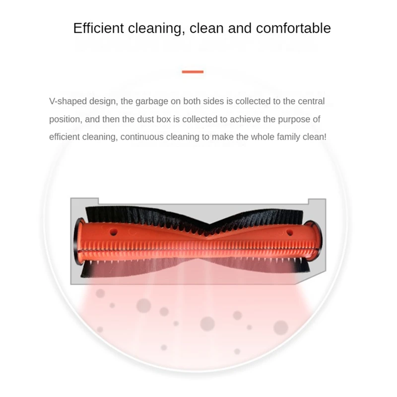 Main Roller Brush Accessories For Xiaomi Robot Vacuum S10T STFCR01SZ Anti-Winding Vacuum Cleaner Replacement