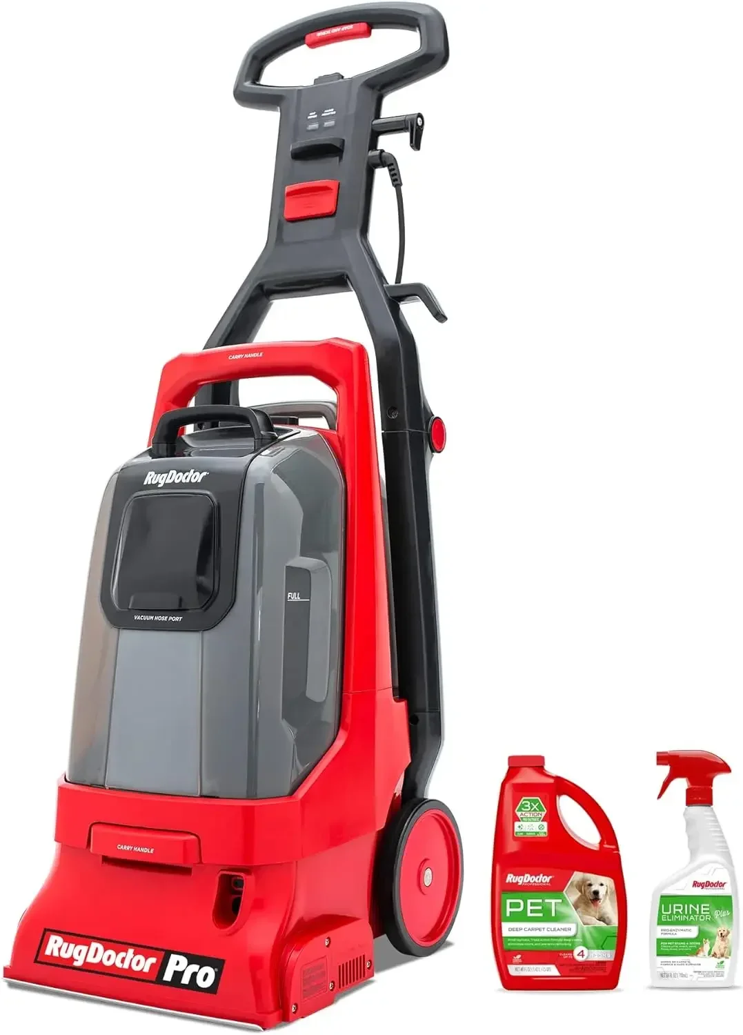 

%a Alfombra Doctor Pro Deep Pet Pack limpiador de alfombras, grande, Rojo