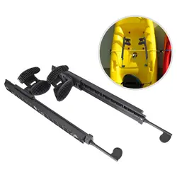 2x Kayak Footbrace Pedals Foot Pegs Footrest Rudder Control Marine Accessories