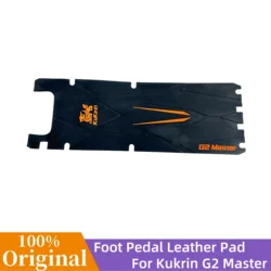 Foot pedal leather pad For Kugoo Kukirin G2 Master Electric Scooter Kugookirin Battery box bottom plate leather cover Parts 