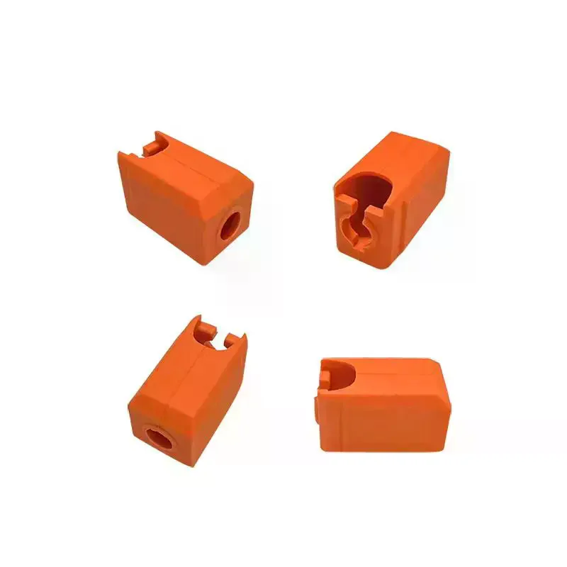 

/&/1PCS Silicone Heater Block Socks For X1C P1P P1S High Temp Resistance For 3D Printer Maintenance