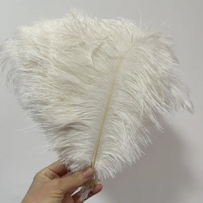 100 قطعة/الوحدة ريش النعام 15-40 سنتيمتر أبيض أسود للحرف اليدوية الزفاف الديكور حفلة الحرف اليدوية كرنفال بلوماس