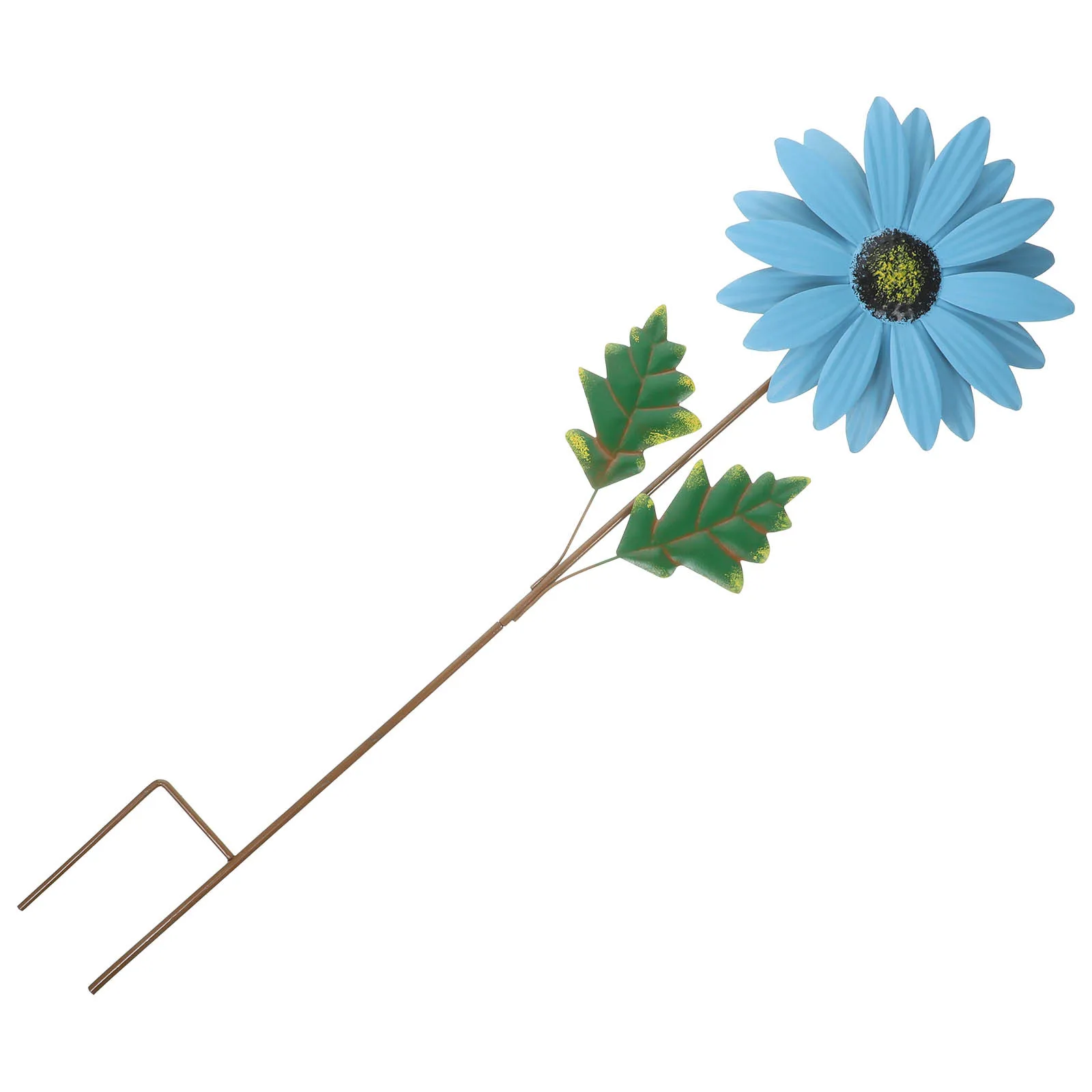 

Metal Flower Garden Decor Iron Craft Lifelike Outdoor Decoration for Yard Pathway Lawn Spring Decorations Front Yard