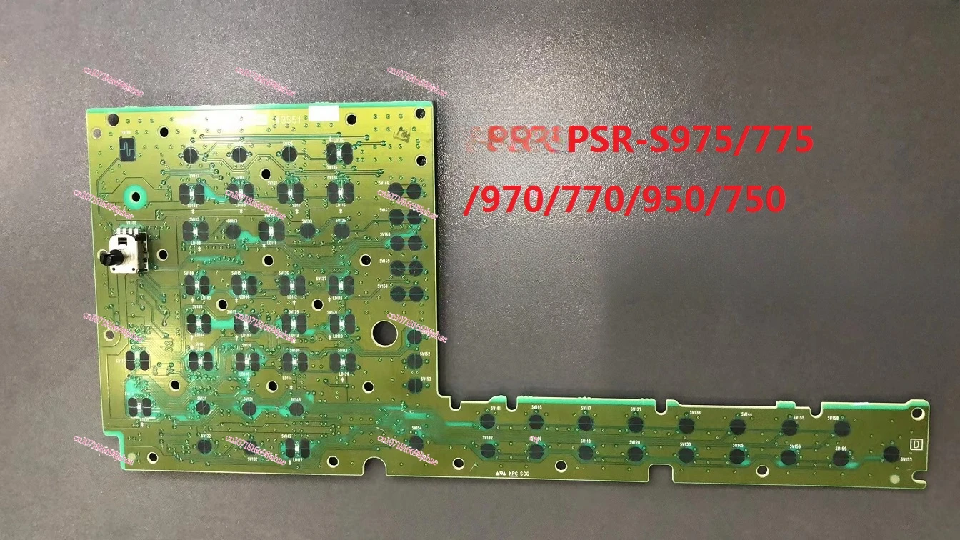 PSR-S950/S750, S975/S775, S970/S770 Function Key PNM Circuit Board