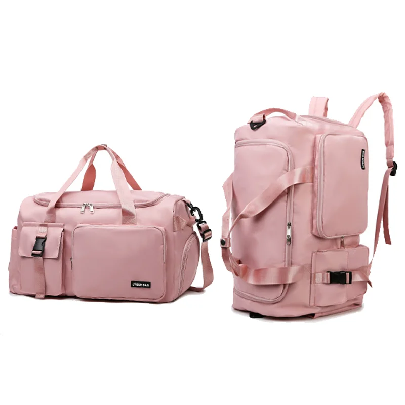 

Спортивная сумка для женщин с разделением на сухое и влажное отделения, рюкзак для плавания, фитнеса, активного отдыха, дорожная сумка, сумка через плечо для выходных