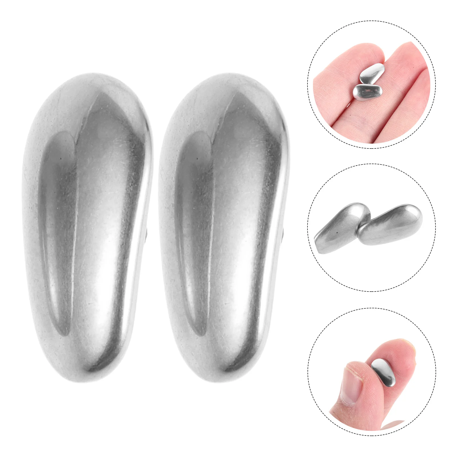 

5Pairs Glasses Nose Bridge Pads Titanium Anti-Slip Support Lightweight Replacement Cushions for Eyewear Skin-Friendly Secure Fit