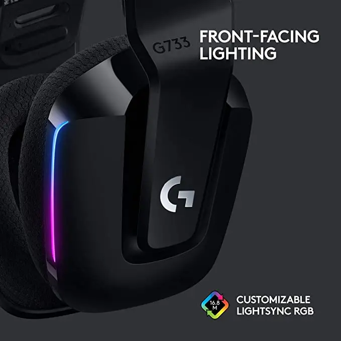 Hoge Kwaliteit 2021 G733 Draadloze Rgb Hoofdtelefoon Lichtgewicht Headset Lightspeed Gaming Hoofdtelefoon