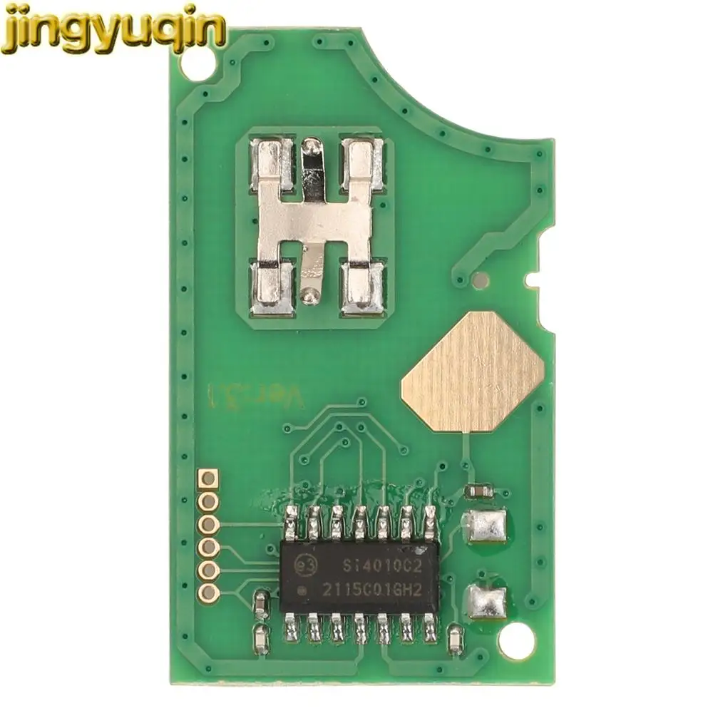 Jingyuqin Remote Car Key PCB Board 434MHz nessun Chip per Volkswagen VW Beetle Golf Jetta Passat MK4 1J0959753A