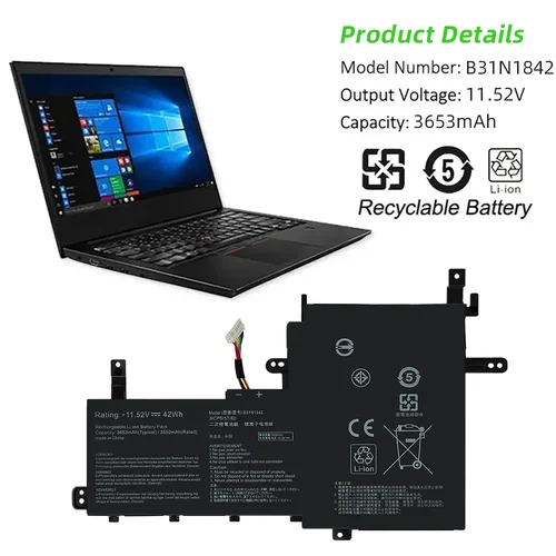 Imagen 2 del producto SKOWER B31N1842 batería para ASUS VivoBook 15 F513EA F513EP F513IA K513E KM513UA M513IA S513EA S531F S533UA X513EA X531FA X531FL