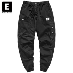 Jogger Männer Streetwear Jogginghose Bleistift Hosen Herbst Funktion Cargo Hosen Harajuku Ankle-länge Hosen Elastische Taille