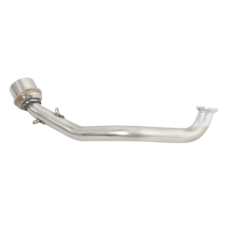 Slip On For Yamaha GY6 125 150 125CC 150CC Motorcycle Exhaust Escape Scooter Modify Front Link Pipe With Bracket Connection 51mm