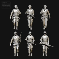 1/35 50mm Resin Soldier model kits figure colorless and self-assembled TD-4314