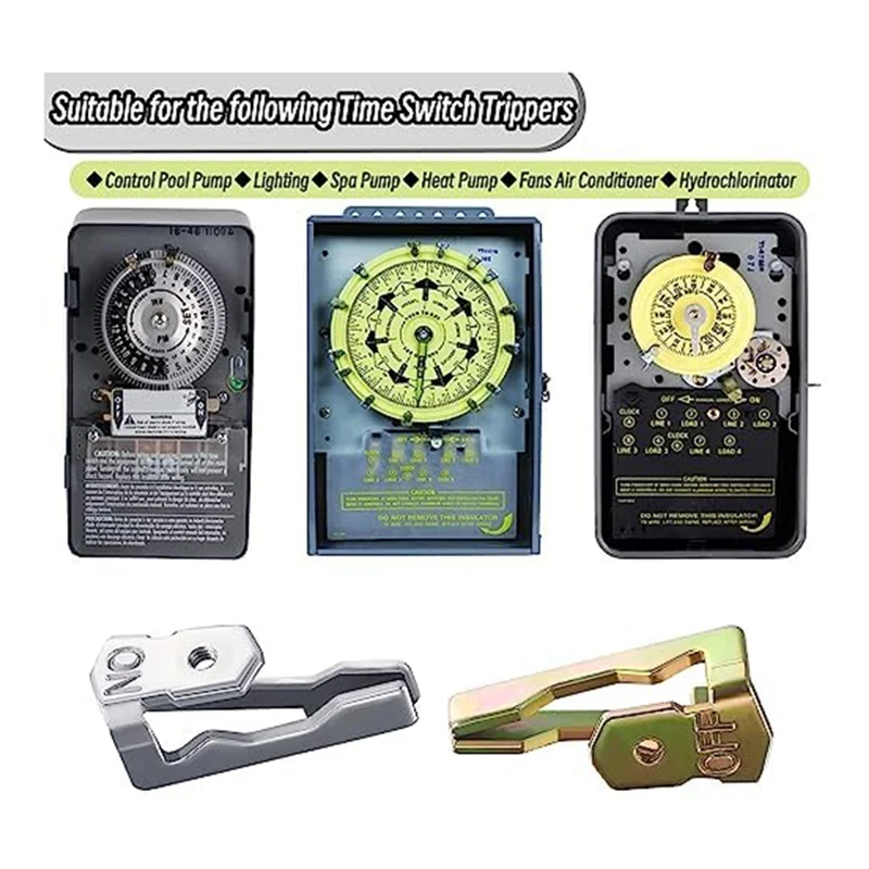 

Time Switch Replacement Trippers Kit Compatible 156T1978A For T100 Series - 12PCS