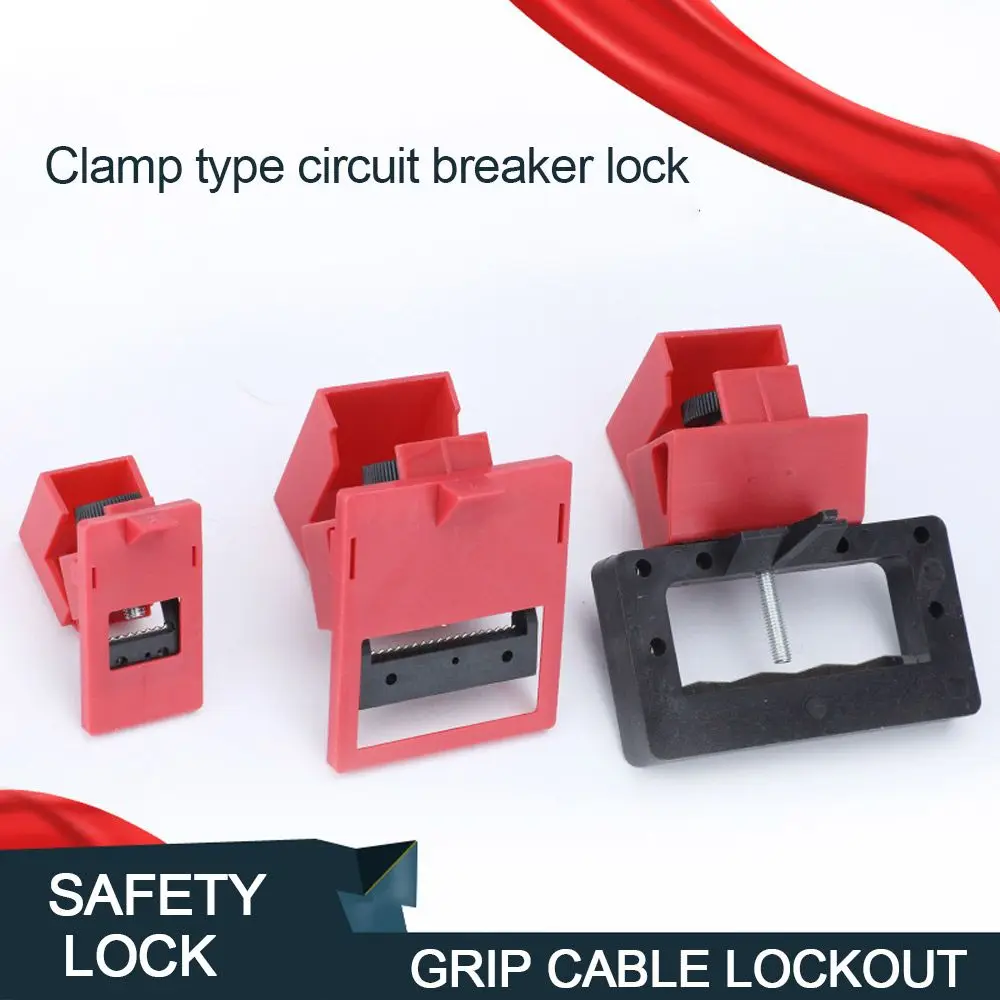 Safety Lock Air Switch Leakage Anti Misoperation Locks Clamp Type Circuit Breaker Lock Extra Large Moulded Case