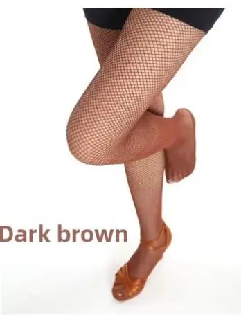 Professionele harde mesh panty's Latin Dance Netkousen Competitie Speciale panty Zool Antislip Bone Line Oxford Sokken