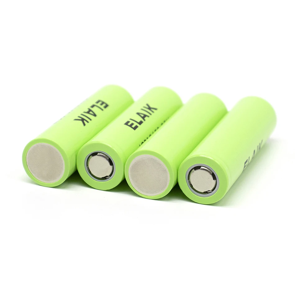 18650 3.7V Rechargeable lithium Battery 2500mAh flashlight battery High performance digital battery 25M- flat head