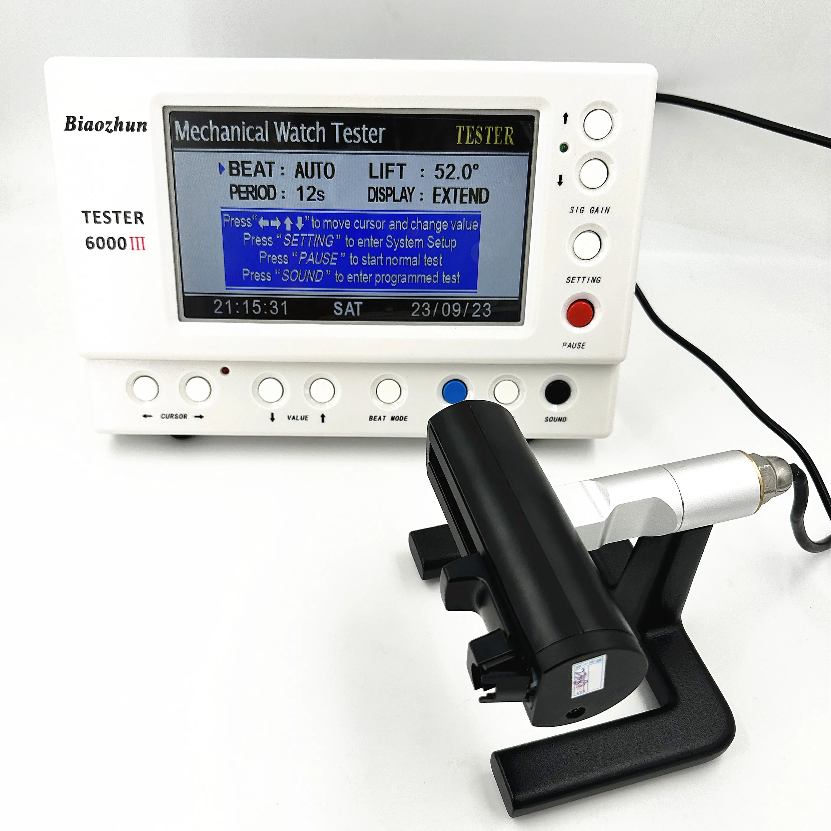 TLF Reloj NO.6000 de alta calidad Tter y calibrador para Tting the Timing of Mechanical Watch