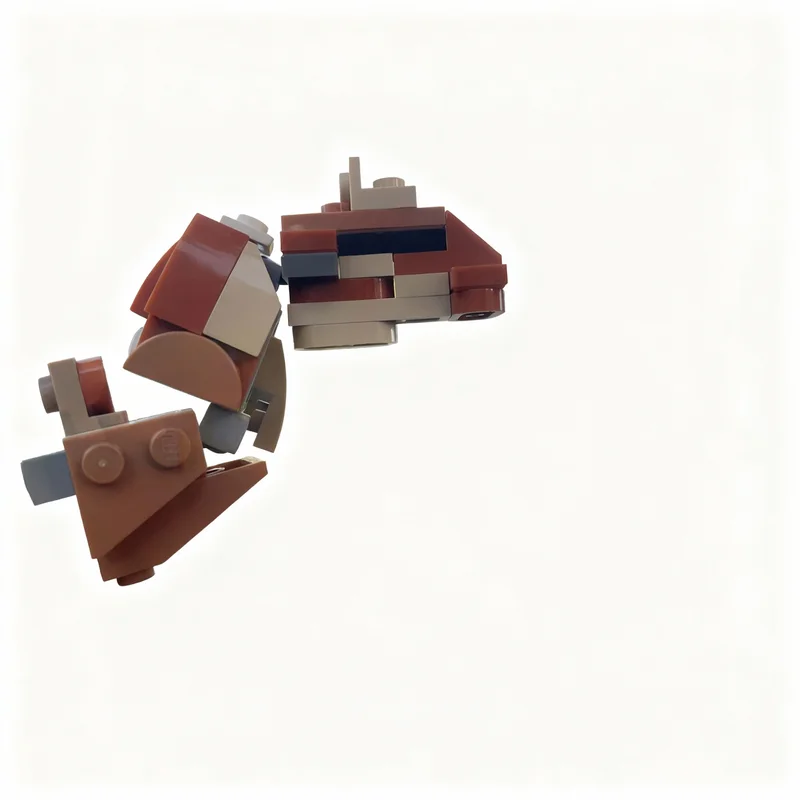 308 pièces MOC Creator 3 1 Ouranosurus Nigeriensis Modèle de blocs de construction Cadeaux de Noël Idée de jouet éducatif Briques pour enfants