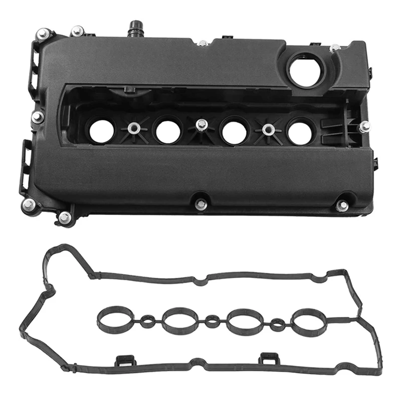 Engine Camshaft Rocker Valve Cover With Gasket Replacement For Chevy Cruze Sonic Aveo 1.6L 1.8L 2009-2015 55564395 55558673